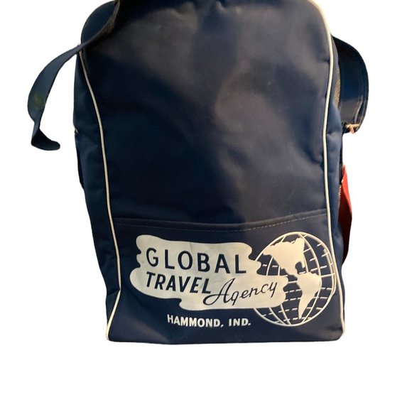 Vintage 1960s Tourist Travel Agency Bag - Picture 2 of 6